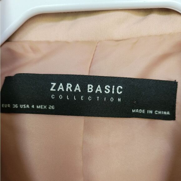 FINAL SALE🌷Zara Double breasted blazer Size 4 - Picture 8 of 15